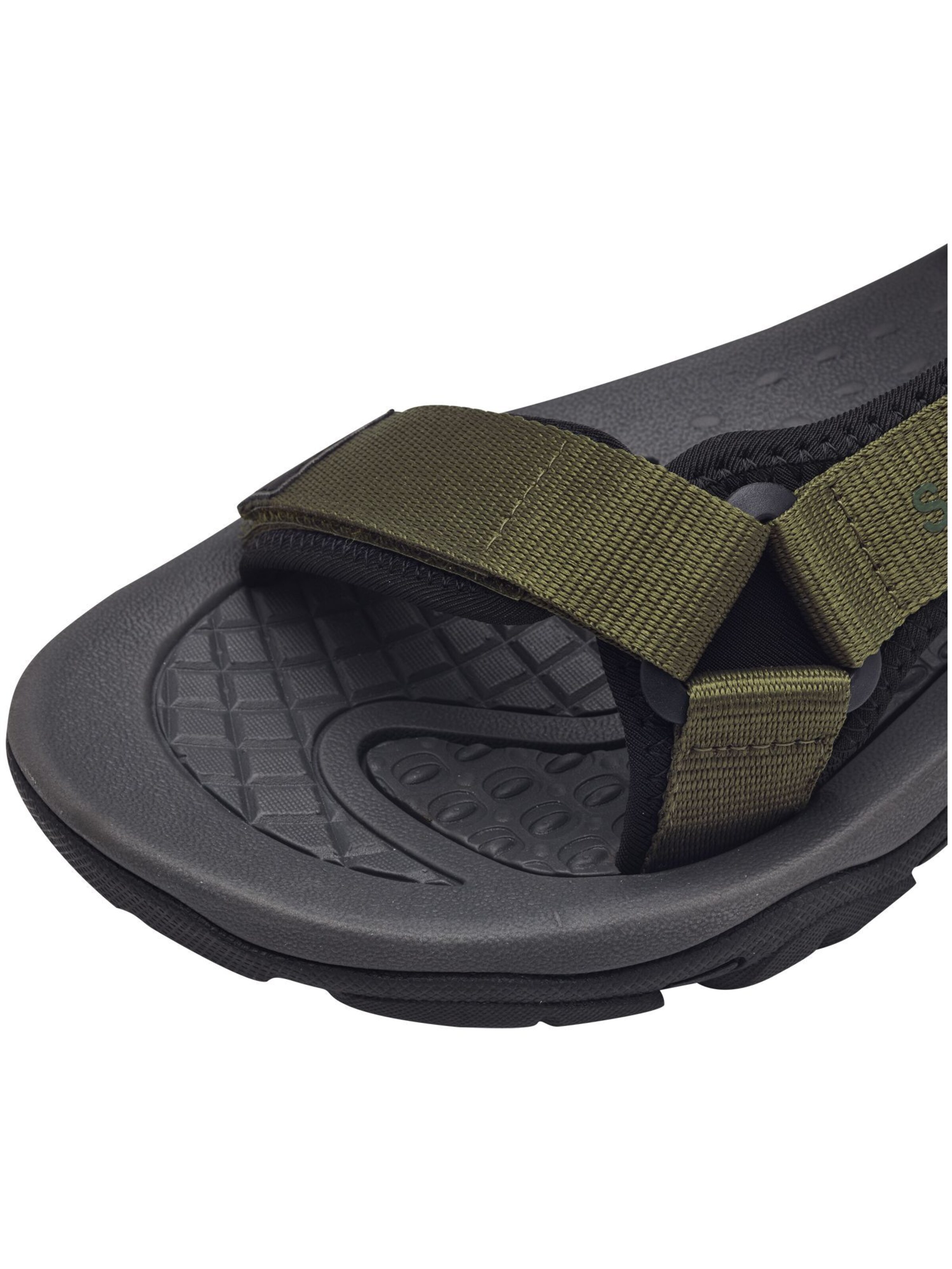 s.Oliver Hiking Sandals in Black