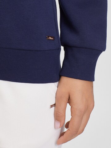 Sweat-shirt s.Oliver en bleu