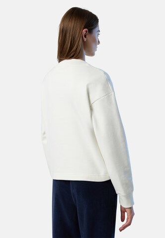 North Sails Sportief sweatshirt in Wit