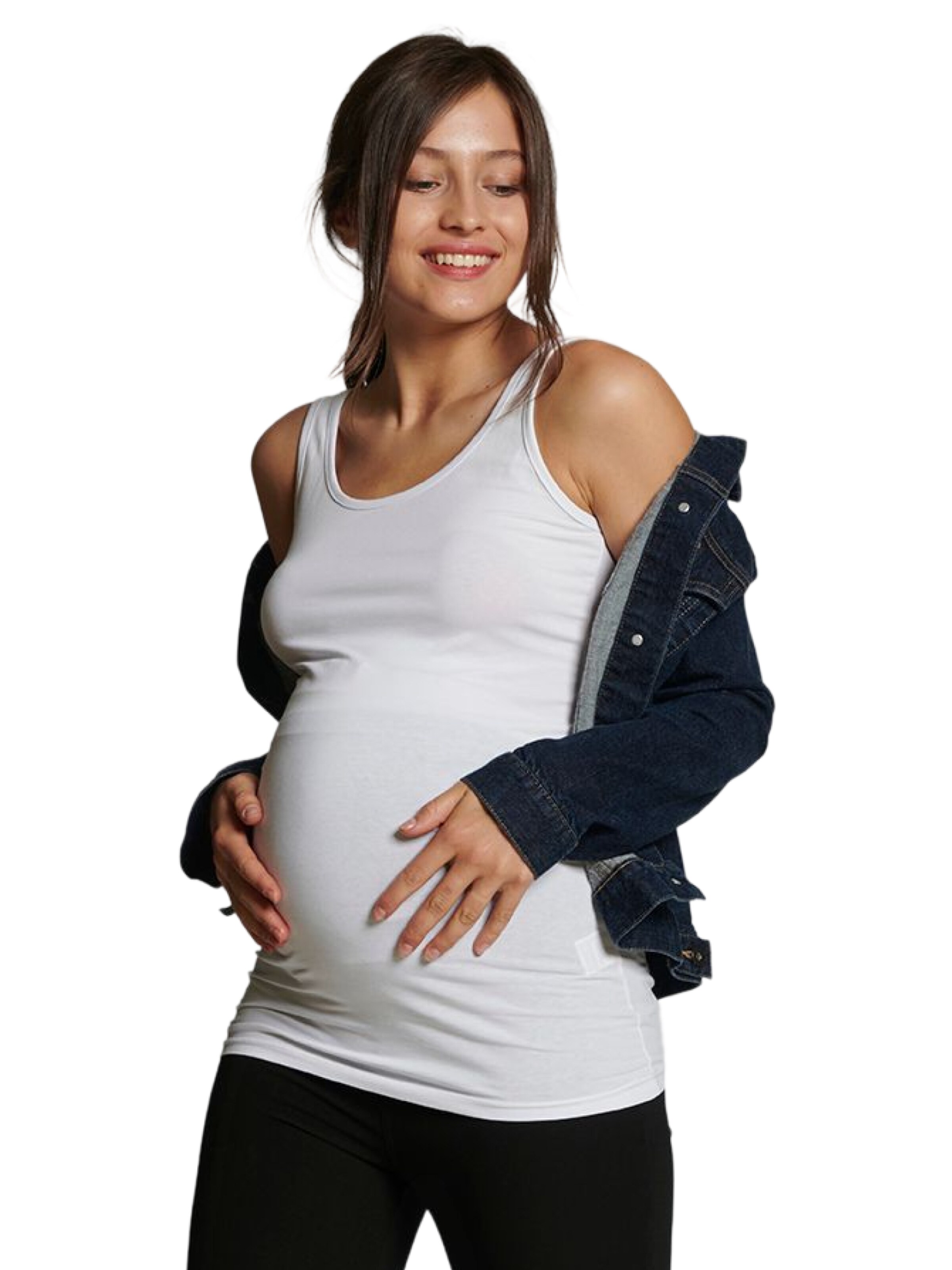 Haut LYN MAMA en blanc : devant