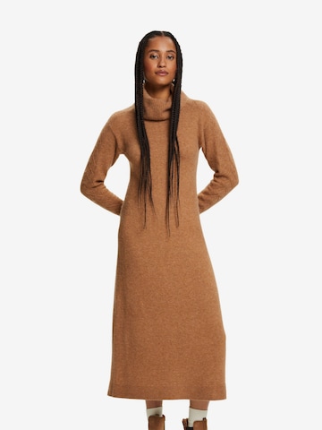 ESPRIT Dress in Brown: front