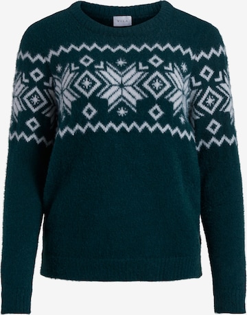 VILA Sweater 'Feami' in Green: front