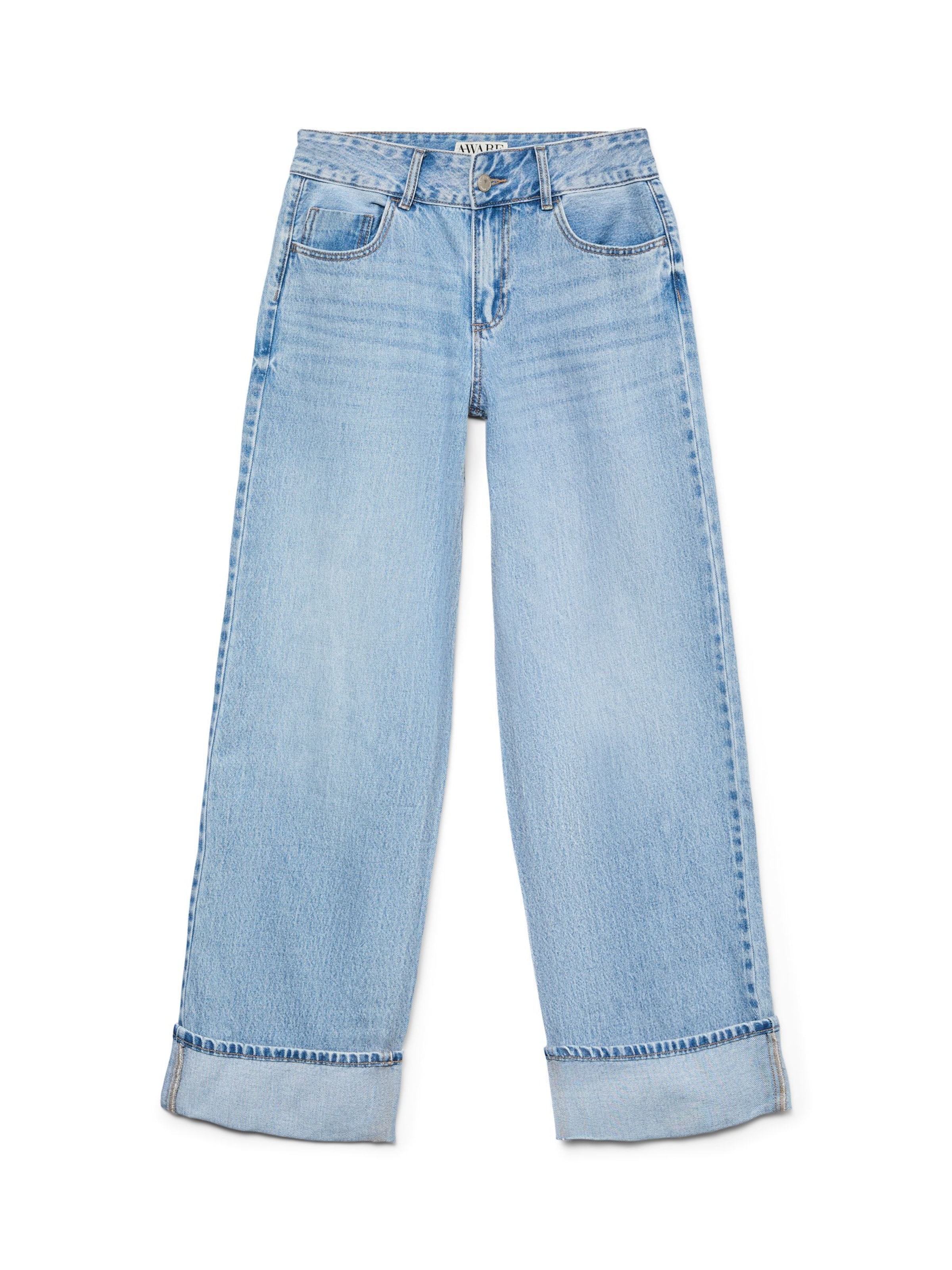 VERO MODA Jeans 'AWRENA' i blue denim, Produktvisning