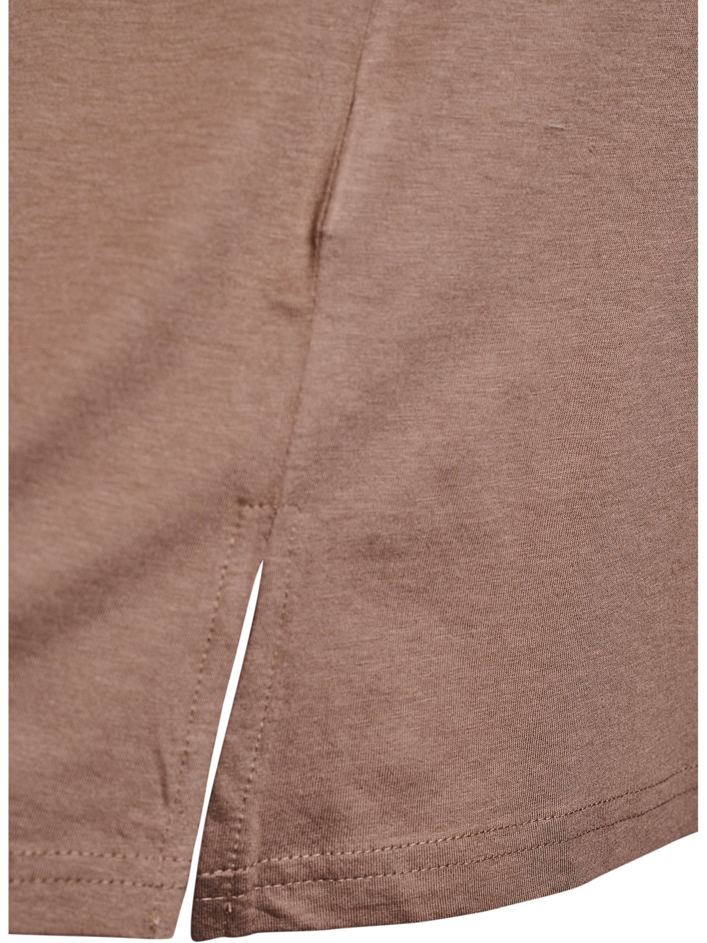 T-shirt 'Chiara' Zizzi en marron