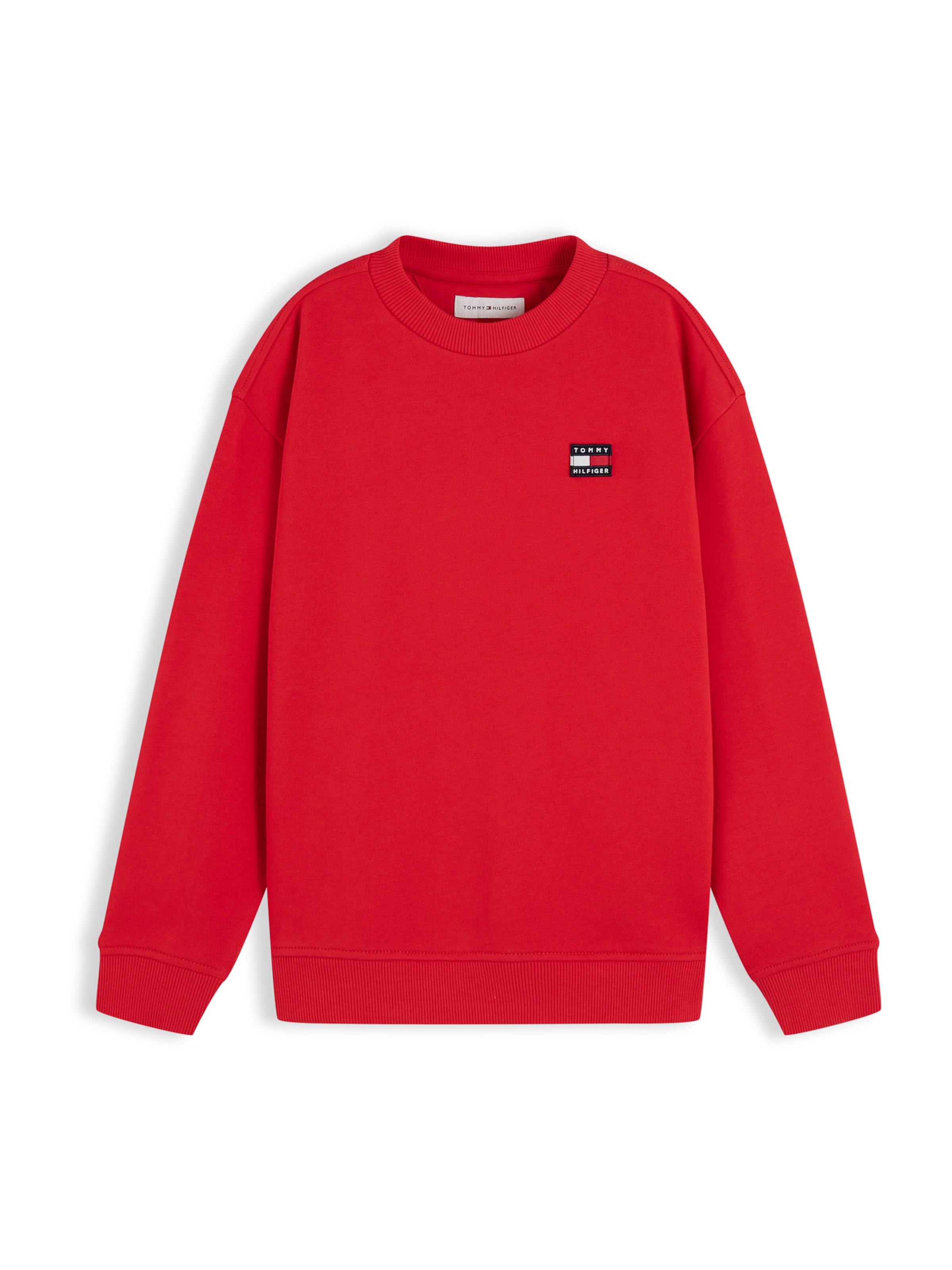 TOMMY HILFIGER Sweatshirt 'HERITAGE' in Rood: voorkant