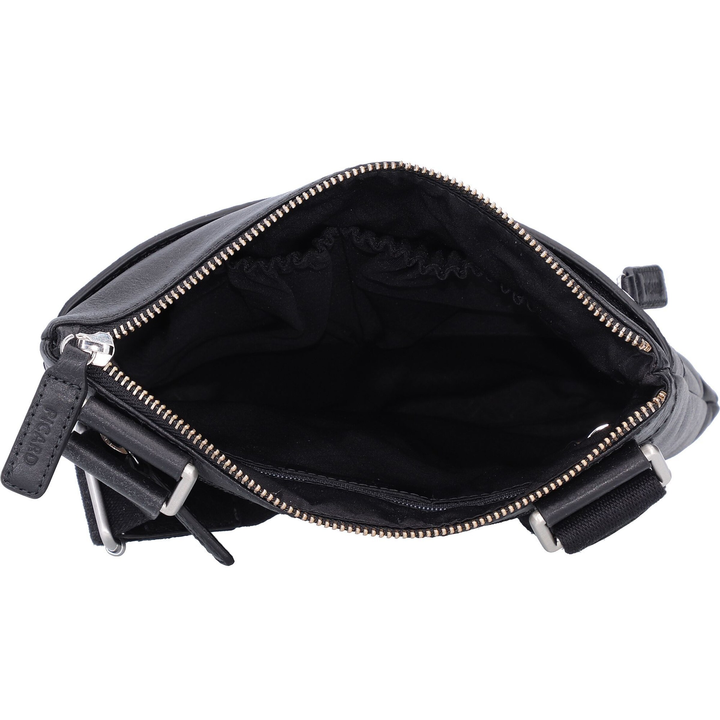 Picard Umhängetasche 'Buddy' in Schwarz