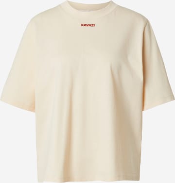 Maglietta di KAVAZI in beige: frontale
