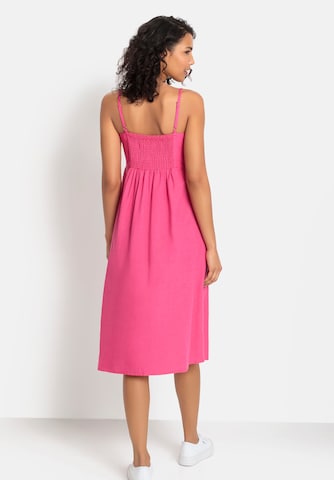 LASCANA Summer Dress in Pink