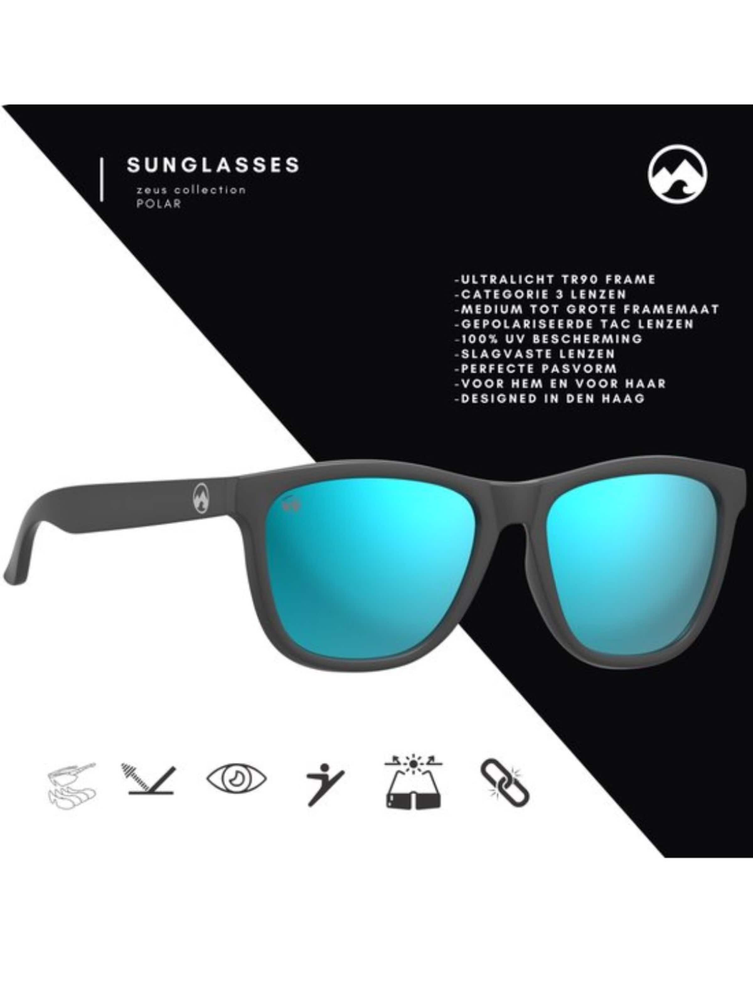 Mowmow - Gafas de sol deportivas 'MowMow Opal LIMITED Sunglasses - Polarized - Men - Women' en azul