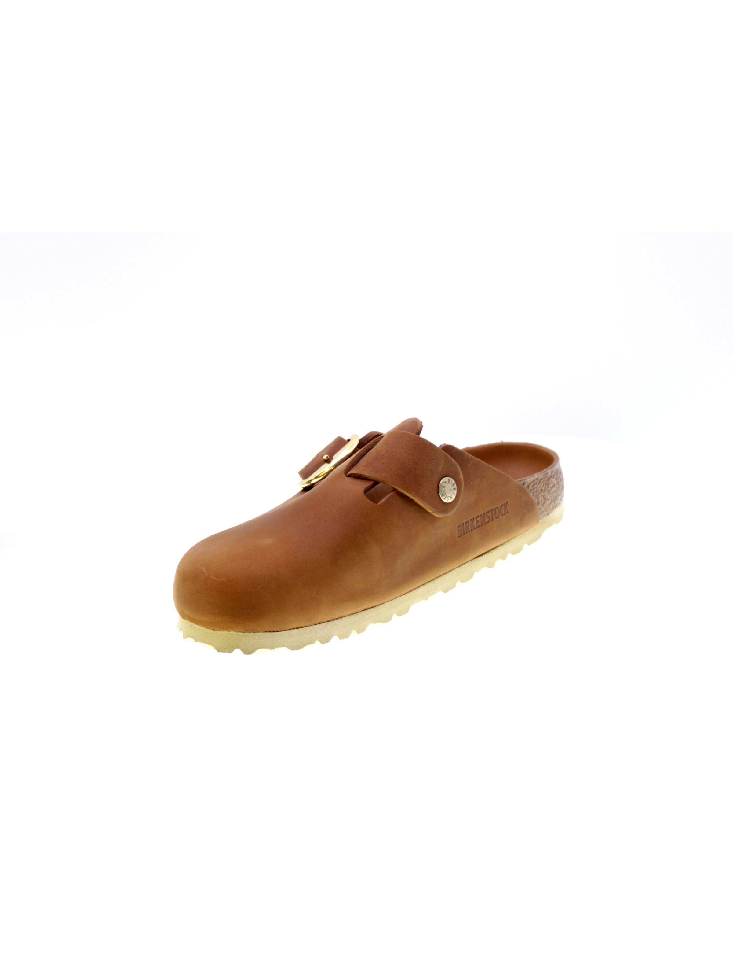 BIRKENSTOCK - Zapatillas de casa 'Boston' en marrón