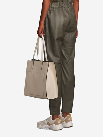 Seidenfelt Manufaktur Shopper 'Halsa' in Beige