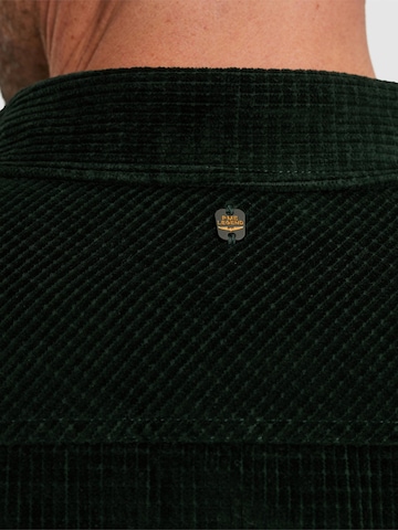 PME Legend Regular fit Button Up Shirt 'Shirt in corduroy' in Green