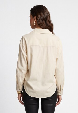 faina - Blusa em bege