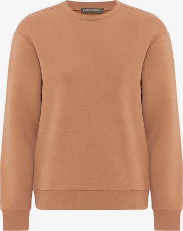 Jacey Quinn Sweatshirt in White: front