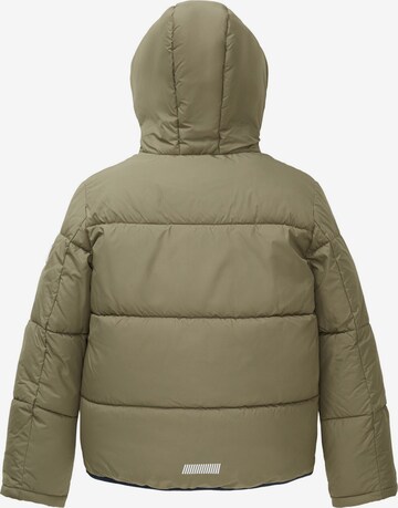 TOM TAILOR Winter Jacket in Green