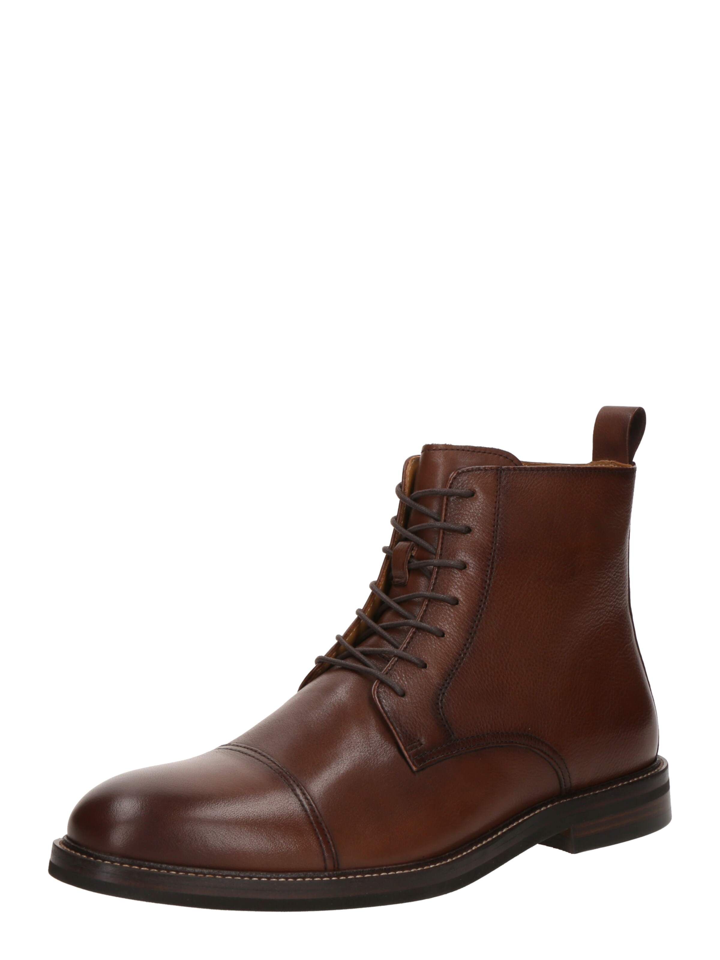 Dune LONDON Schnürstiefel in Braun: Vorderseite