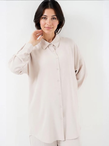 Bigdart - Calças de fato em branco