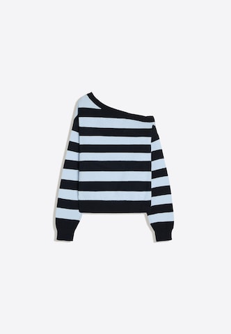 Bershka Пуловер в синьо