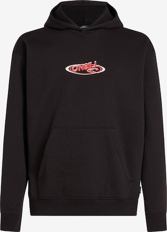 O'NEILLSweater majica 'Essentials' - crna boja: prednji dio
