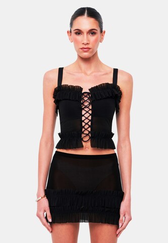 OW Collection Overdel 'Claire' i sort: forside