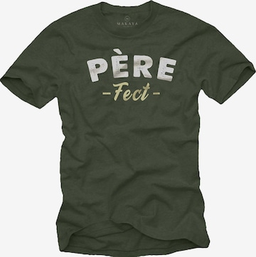 MAKAYA Shirt 'Pere Fect' in Green: front
