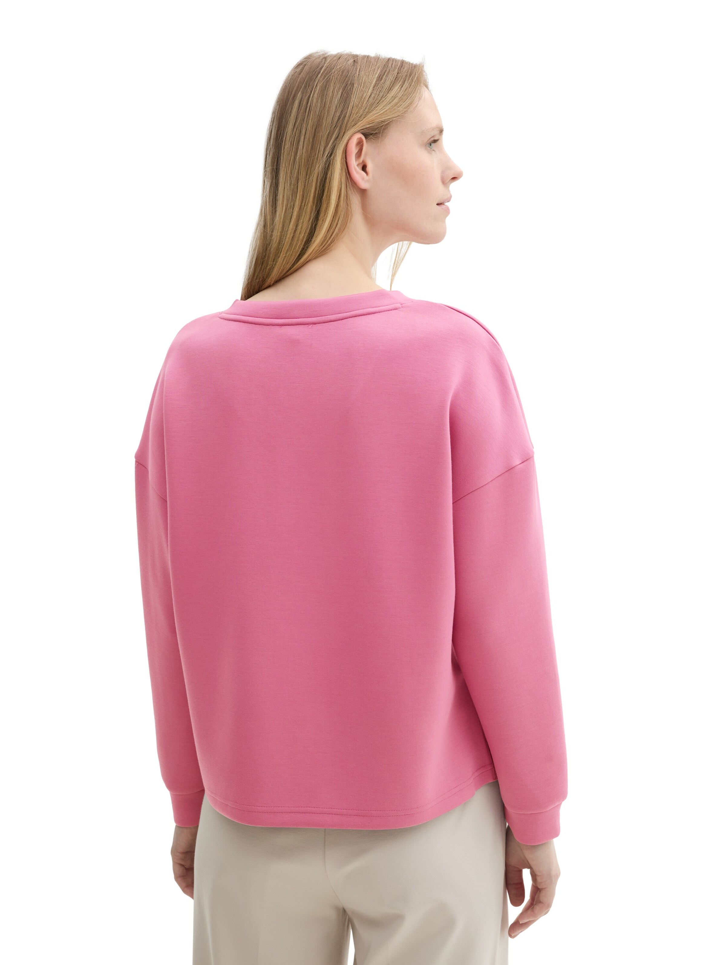 TOM TAILOR Sweatshirt in Pink