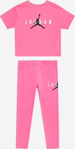 Jordan Set: T-Shirt und Hose in Pink: predná strana