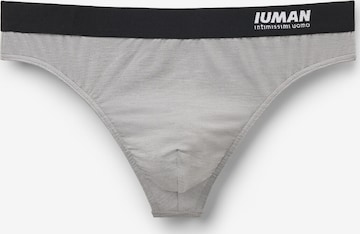 IUMAN Intimissimi Slip in Grau: Vorderseite