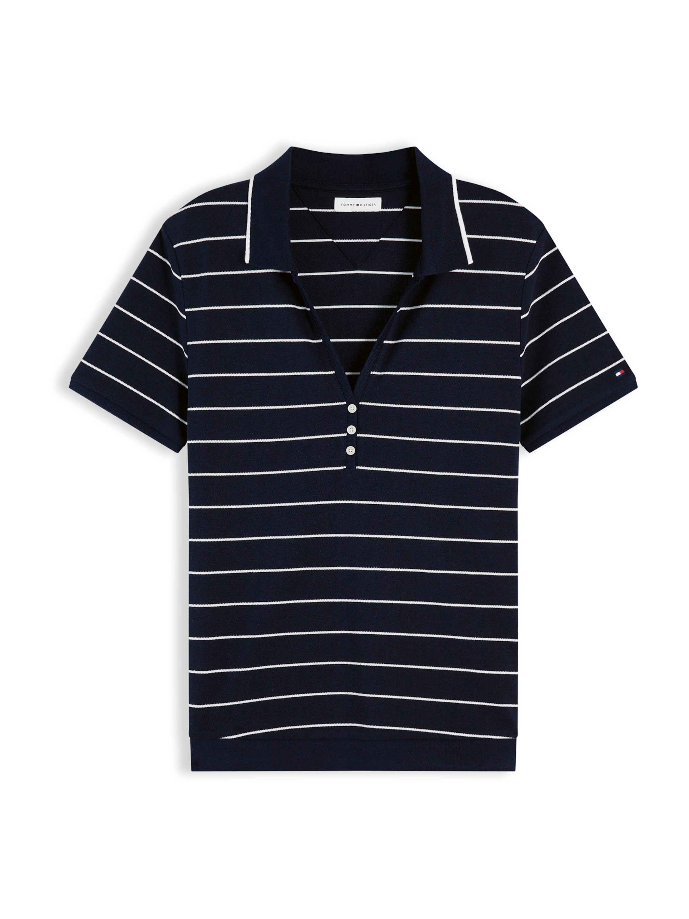 T-shirt TOMMY HILFIGER en bleu : devant