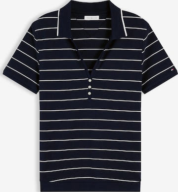 T-shirt TOMMY HILFIGER en bleu : devant