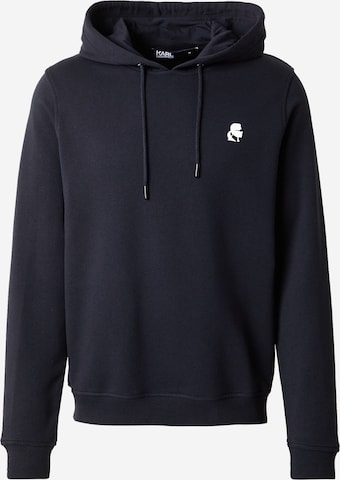 Karl Lagerfeld Mikina - Modrá: predná strana