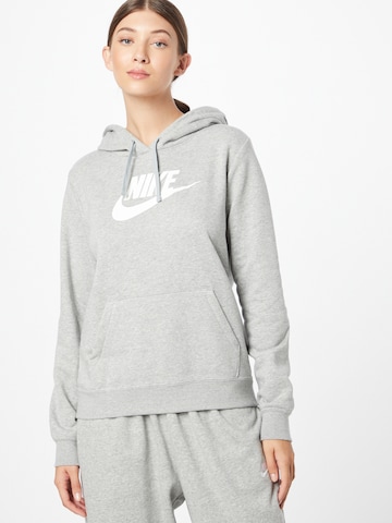 Nike SportswearSweater majica - siva boja: prednji dio