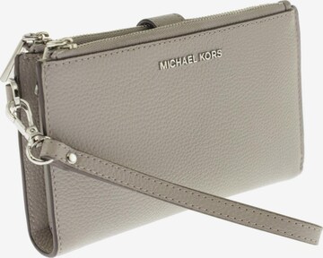 MICHAEL Michael Kors Small Leather Goods in One size in Grey: front