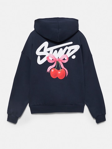 Pull&Bear Mikina – modrá