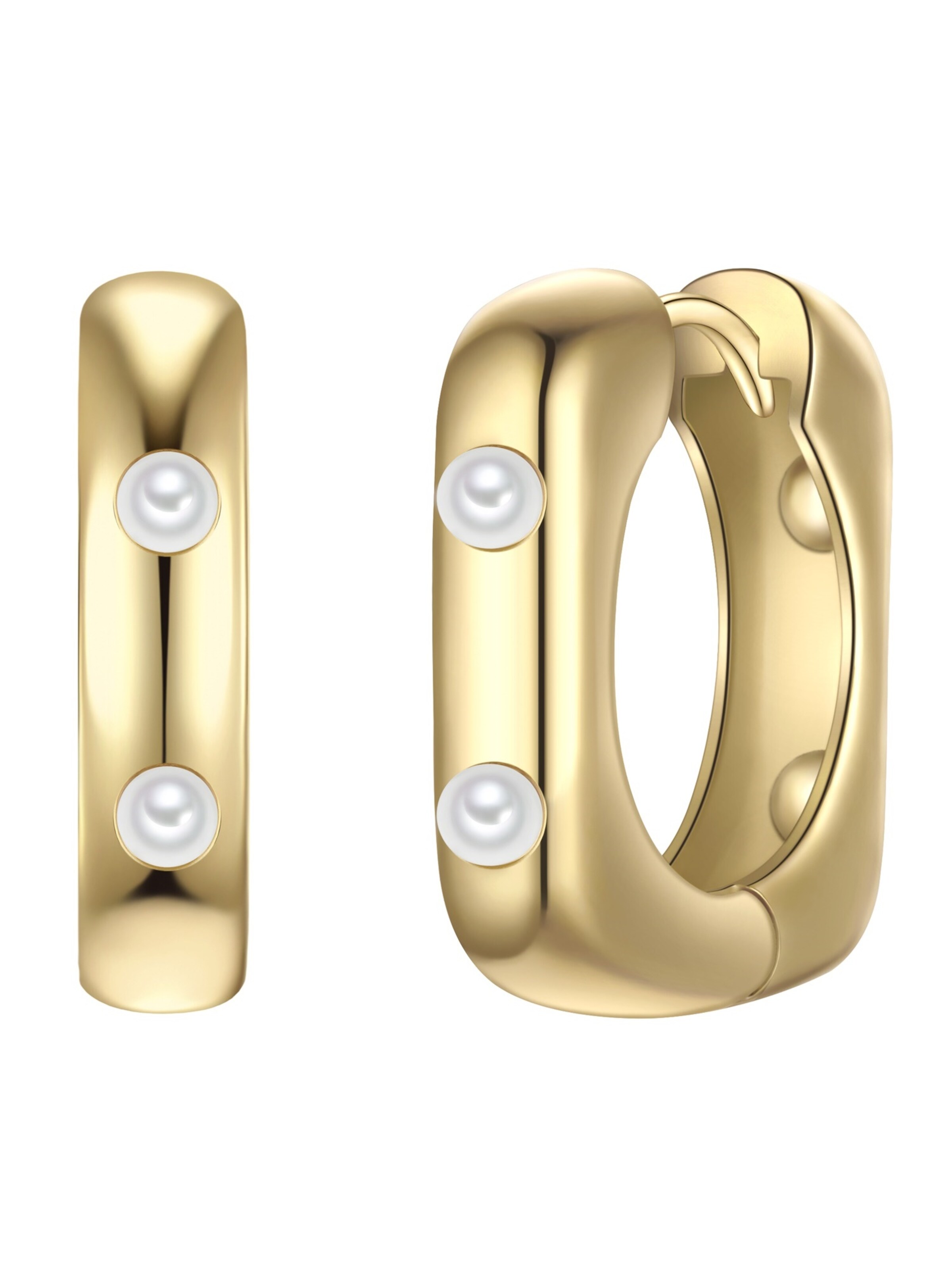 Yokoamii Oorbellen in Goud: voorkant