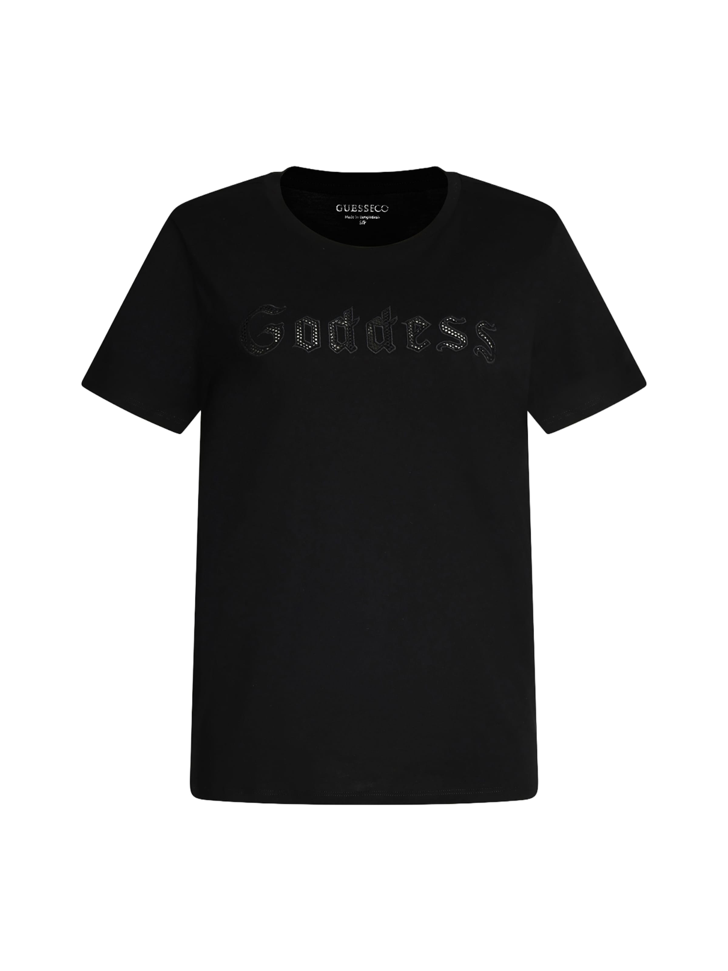 GUESS - Camisa em preto: frente