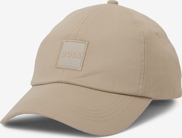 BOSS Cap 'Derrel' in Beige: front