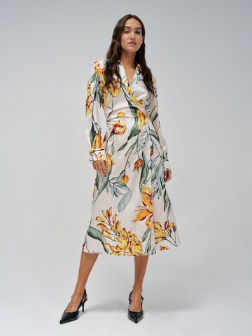 Salsa Jeans Dress in White: front