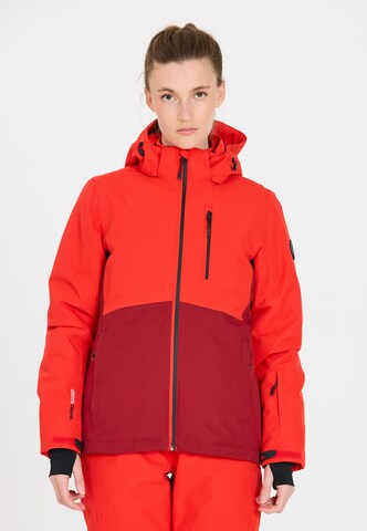 Whistler Athletic Jacket 'Drizzle' in Blue: front