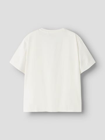 NAME IT T-Shirt 'NKFDYMIR STITCH' in Weiß