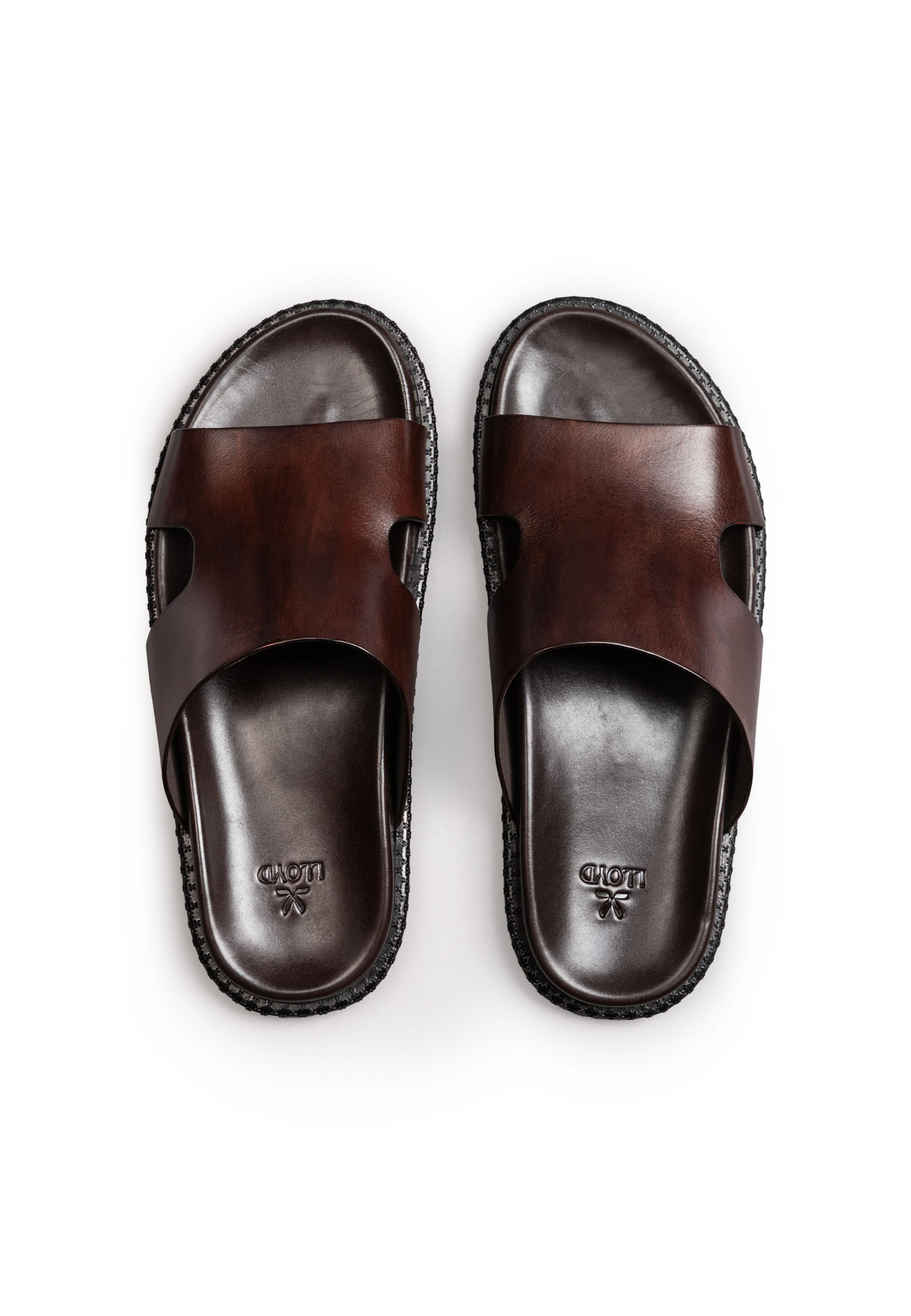 Sandales 'VIA' LLOYD en marron