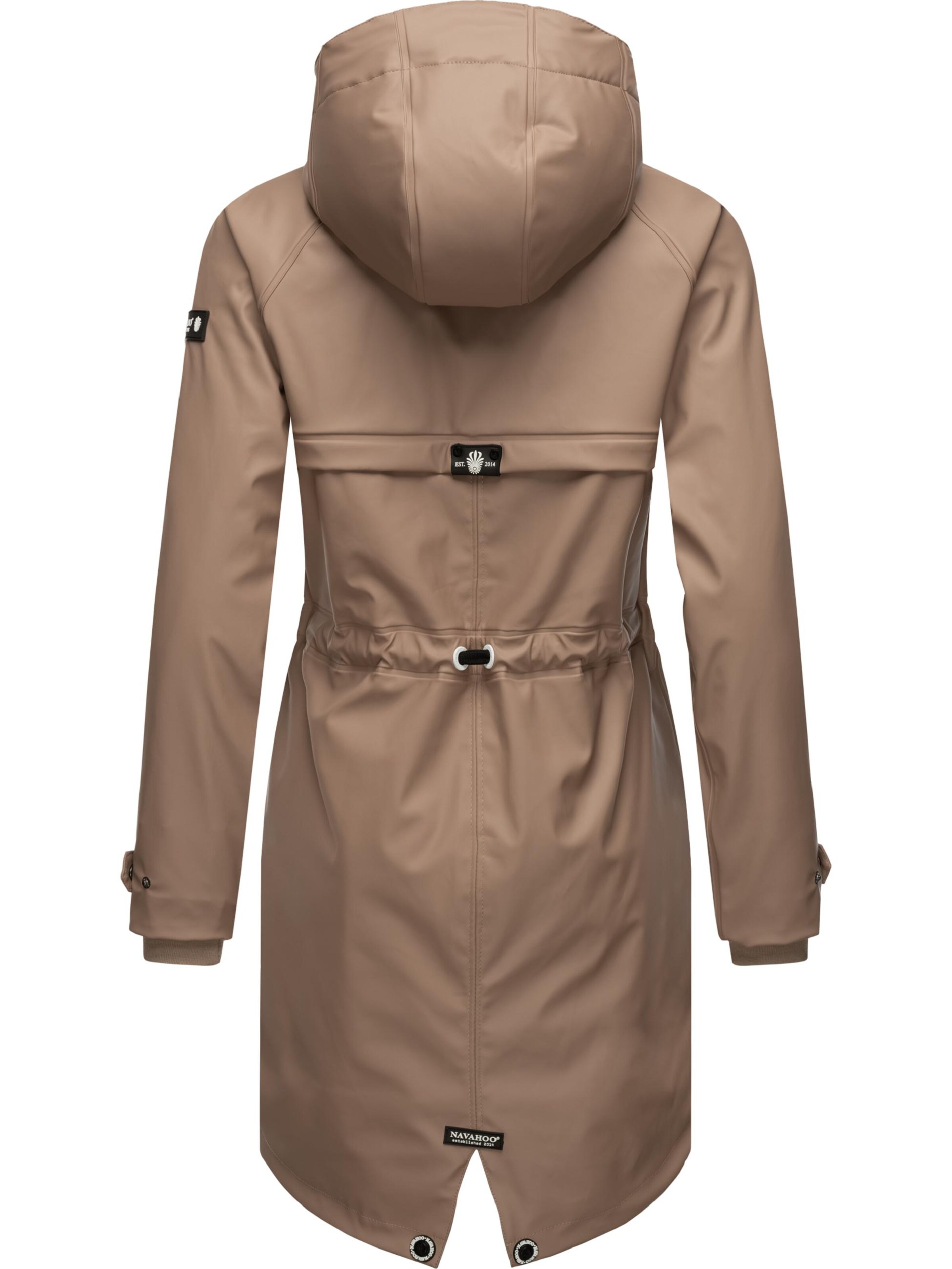 Manteau fonctionnel 'Rainy Flower' NAVAHOO en beige
