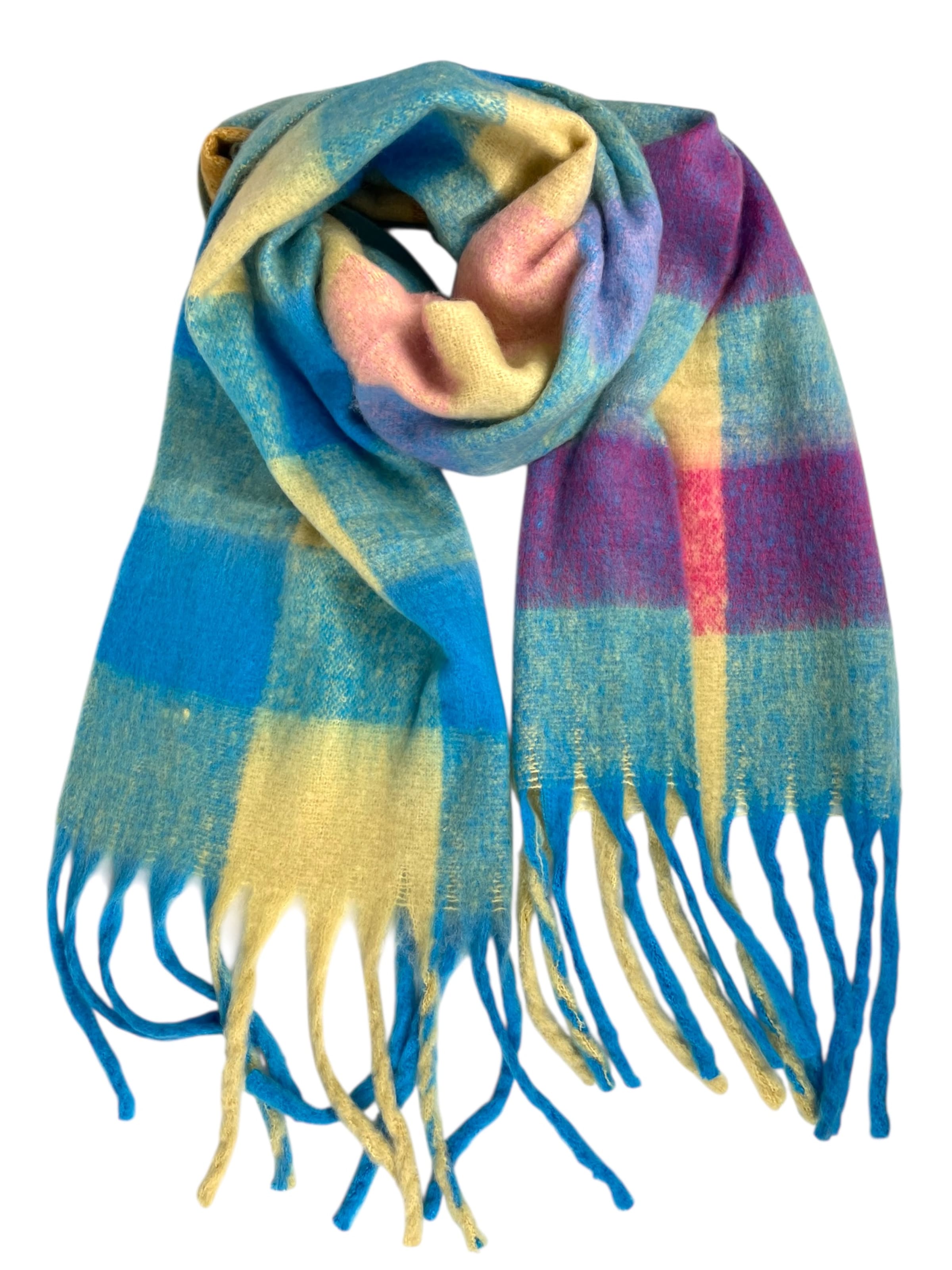 Kumixi Scarf 'Schal' in Blue: front