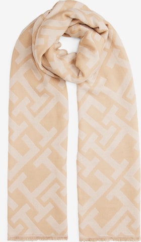 TOMMY HILFIGER Scarf in Beige: front
