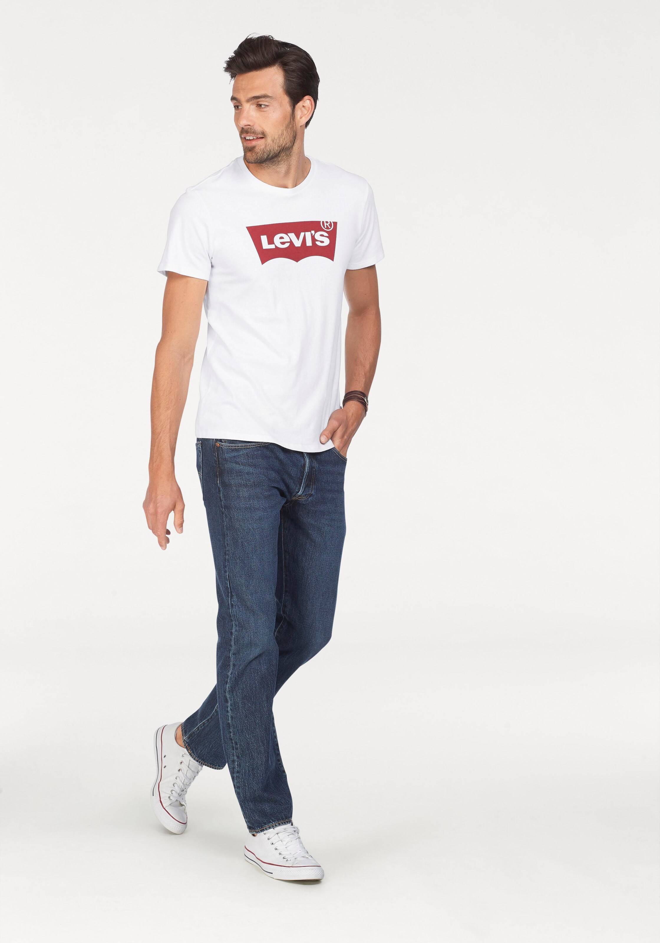 Männer Shirts LEVI'S T-Shirt in Weiß - CU16016 Männer Shirts LEVI'S T-Shirt in Weiß - CU16016