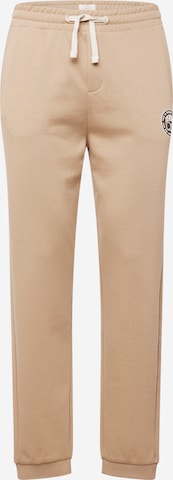 Effilé Pantalon QS en beige : devant