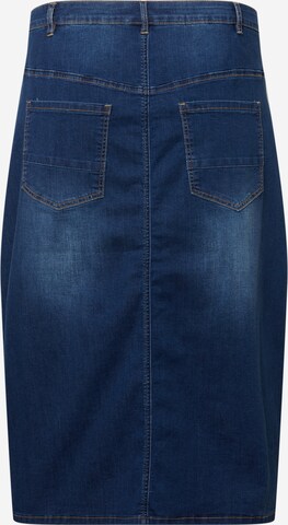 Zizzi Skirt 'Maya' in Blue