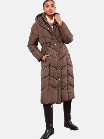 Lipsy Vinterkappa i brun: framsida