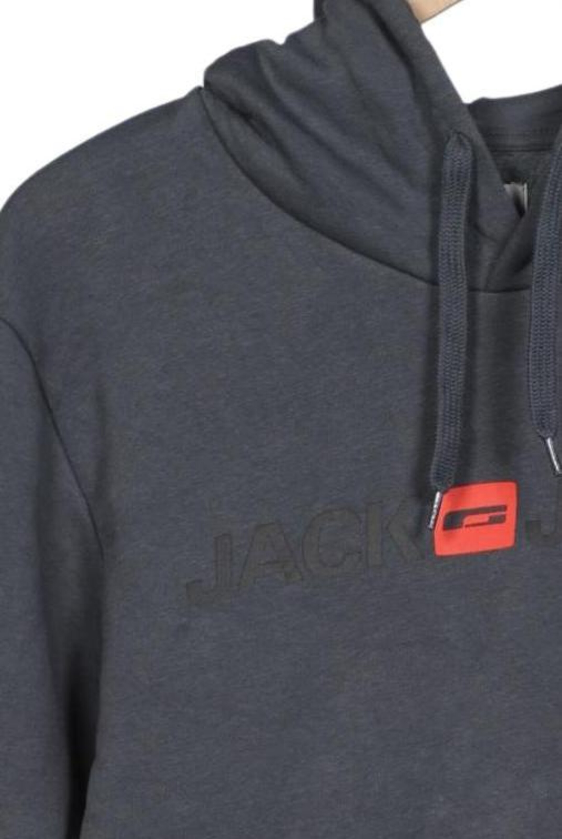 JACK & JONES Sweatshirt & Zip-Up Hoodie in L in Grey
