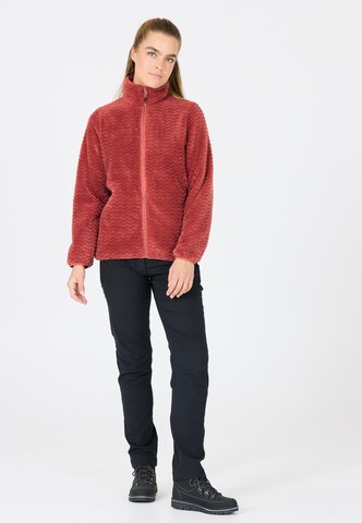 Whistler Athletic Fleece Jacket 'Matra' in Red